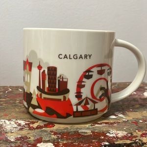 Starbucks 2017 Calgary You Are Here Collection Coffee Mug
